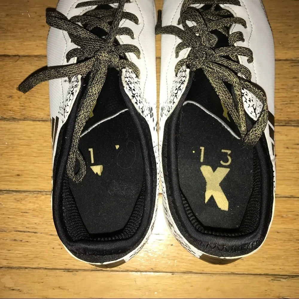 Adidas men's Sneakers Shoes Athletic Running White And Black SPG 753001 size 5 - Picture 5 of 7